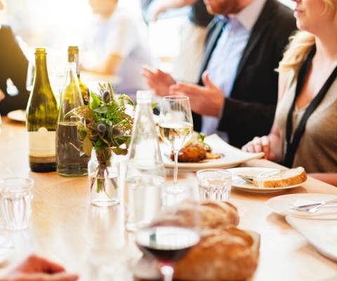 Communal dining experience