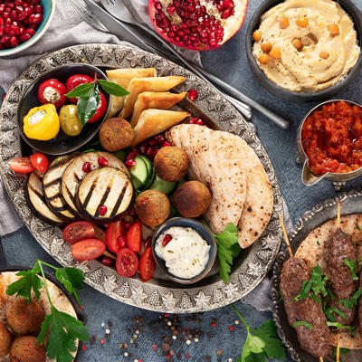 Modern Middle Eastern sharing plates