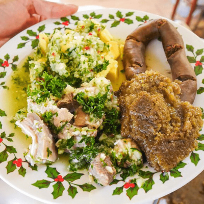 Pudding & souse