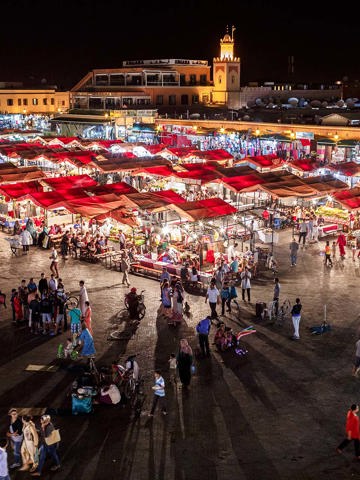 Street food, souks, and market snacks