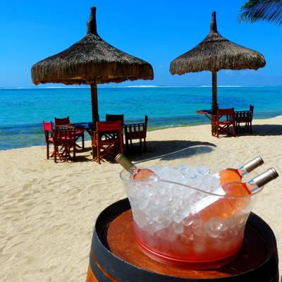 Upscale resort dining and rum tastings